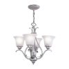 Coupon 🌟 Patriot Lighting® Monrovia Brushed Nickel 4 Light Chandelier 🧨 -Patriot Lighting Sales CH35404BN