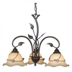 Promo ✨ Patriot Lighting® Vine Oil Sale 3 Light Chandelier 👍 -Patriot Lighting Sales CH38803OL 1