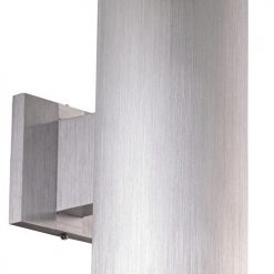 New ✨ Patriot Lighting® Chiasso Satin Aluminum 2-Light Outdoor Wall Light 🎉 8 New ✨ Patriot Lighting® Chiasso Satin Aluminum 2-Light Outdoor Wall Light 🎉 -Patriot Lighting Sales CO OWB052SL 1