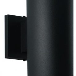 Best Sale 🎁 Patriot Lighting® Chiasso Textured Black 2-Light Outdoor Wall Light ⌛ -Patriot Lighting Sales CO OWB052TB 1