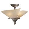 Hot Sale ✨ Patriot Lighting® Capri Black Walnut Semi-Flush Mount Ceiling Light ✨ -Patriot Lighting Sales CP CFU150BW