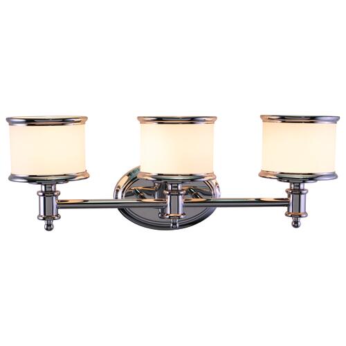Buy ⭐ Patriot Lighting® Carlisle Chrome 3 Light Vanity Light 🔥 3 Buy ⭐ Patriot Lighting® Carlisle Chrome 3 Light Vanity Light 🔥
