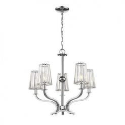 Cheapest 👍 Patriot Lighting® Elegant Home Erida Chrome 5-Light Chandelier 💯 8 Cheapest 👍 Patriot Lighting® Elegant Home Erida Chrome 5-Light Chandelier 💯 -Patriot Lighting Sales EridaV Bottom