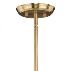 Wholesale 🎉 Patriot Lighting® Kedzie Natural Brass 6 Light Chandelier 😀 -Patriot Lighting Sales H0178 1