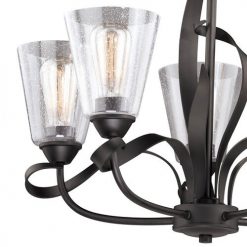 Hot Sale 🌟 Patriot Lighting® Cinta Oil Rubbed Bronze 5 Light Chandelier 😀 13 Hot Sale 🌟 Patriot Lighting® Cinta Oil Rubbed Bronze 5 Light Chandelier 😀 -Patriot Lighting Sales H0185 3