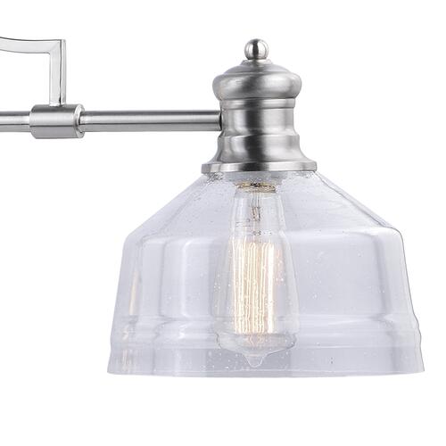 New 🔔 Patriot Lighting® Beloit Satin Nickel 3 Light Chandelier 🔥 6 New 🔔 Patriot Lighting® Beloit Satin Nickel 3 Light Chandelier 🔥 - Image 4