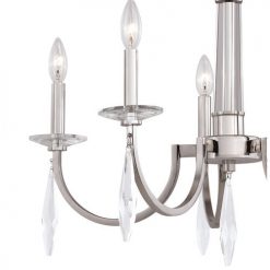 New 🛒 Patriot Lighting® Hoyne Polished Nickel 5 Light Chandelier 🎉 11 New 🛒 Patriot Lighting® Hoyne Polished Nickel 5 Light Chandelier 🎉 -Patriot Lighting Sales H0243 1