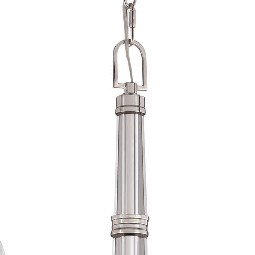 New 🛒 Patriot Lighting® Hoyne Polished Nickel 5 Light Chandelier 🎉 5 New 🛒 Patriot Lighting® Hoyne Polished Nickel 5 Light Chandelier 🎉 - Image 3