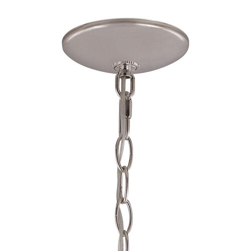 New 🛒 Patriot Lighting® Hoyne Polished Nickel 5 Light Chandelier 🎉 7 New 🛒 Patriot Lighting® Hoyne Polished Nickel 5 Light Chandelier 🎉 - Image 5