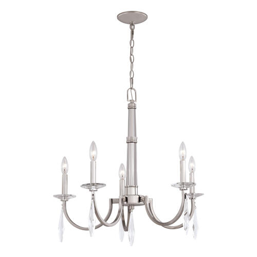 New 🛒 Patriot Lighting® Hoyne Polished Nickel 5 Light Chandelier 🎉 3 New 🛒 Patriot Lighting® Hoyne Polished Nickel 5 Light Chandelier 🎉