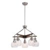 Best Sale ✔️ Patriot Lighting® Avondale Satin Nickel 5 Light Chandelier 😍 -Patriot Lighting Sales H0256