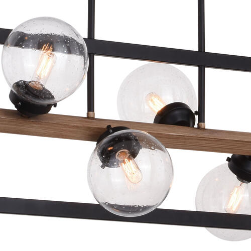 Outlet 😍 Patriot Lighting® Bridgeview Oil Rubbed Bronze Chandelier 😀 6 Outlet 😍 Patriot Lighting® Bridgeview Oil Rubbed Bronze Chandelier 😀 - Image 4