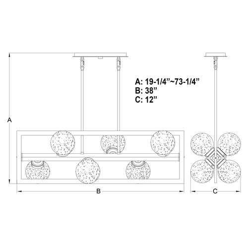 Outlet 😍 Patriot Lighting® Bridgeview Oil Rubbed Bronze Chandelier 😀 10 Outlet 😍 Patriot Lighting® Bridgeview Oil Rubbed Bronze Chandelier 😀 - Image 8