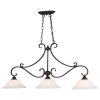 Budget 😀 Patriot Lighting® Monrovia Oil Burnished Bronze 3 Light Chandelier 😀 1 Budget 😀 Patriot Lighting® Monrovia Oil Burnished Bronze 3 Light Chandelier 😀 -Patriot Lighting Sales H0259