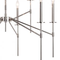 Flash Sale 🤩 Patriot Lighting® Kedzie Polished Nickel 9 Light Chandelier 😀 12 Flash Sale 🤩 Patriot Lighting® Kedzie Polished Nickel 9 Light Chandelier 😀 -Patriot Lighting Sales H0260 3