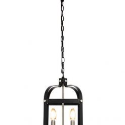 Brand new 🧨 Patriot Lighting® Bazel Black 4-Light Pendant 💯 -Patriot Lighting Sales Kichler 82349 Menards 3518699 Side