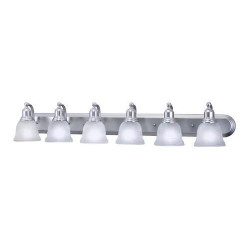 Brand new ⭐ Patriot Lighting® Lasalle Brushed Nickel 6 Light Vanity Light 🥰 3 Brand new ⭐ Patriot Lighting® Lasalle Brushed Nickel 6 Light Vanity Light 🥰