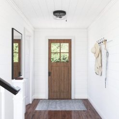 Budget ✨ Patriot Lighting® Talia Matte Black 2-Light Flush Mount Ceiling Light ⭐ -Patriot Lighting Sales LS3518631 20716 Talia cmyk