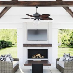 Outlet 🧨 Patriot Lighting™ Sonesta IV 52" Iron Indoor/Outdoor LED Ceiling Fan 🎉 10 Outlet 🧨 Patriot Lighting™ Sonesta IV 52" Iron Indoor/Outdoor LED Ceiling Fan 🎉 -Patriot Lighting Sales LS 3550714 Sonesta cmyk