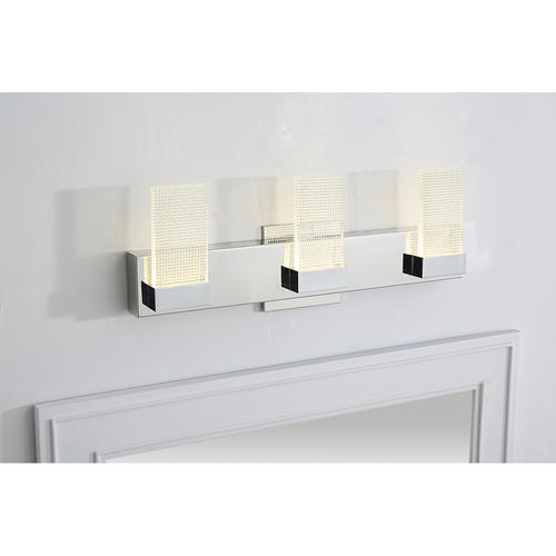 Discount ⌛ Patriot Lighting® Lico Polished Chrome 3-light LED Vanity Light 🎉 4 Discount ⌛ Patriot Lighting® Lico Polished Chrome 3-light LED Vanity Light 🎉 - Image 2