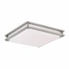 Outlet 🎉 Patriot Lighting® Horizon Satin Nickel Flush Mount Ceiling Light 😍 2 Outlet 🎉 Patriot Lighting® Horizon Satin Nickel Flush Mount Ceiling Light 😍 -Patriot Lighting Sales M21V2125 Master