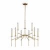 Flash Sale 👏 Patriot Lighting® Kedzie Natural Brass 9 Light Chandelier 😉 -Patriot Lighting Sales M21V2162 Master