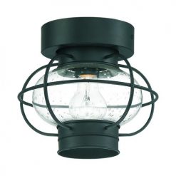 Top 10 ✔️ Patriot Lighting® Shoalview Bronze 1-Light Outdoor Flush Mount Ceiling Light 🧨 -Patriot Lighting Sales MND20325Q1 2