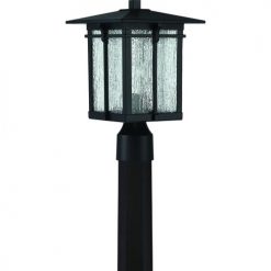 Outlet ❤️ Patriot Lighting® Wren Matte Black Post Light 🤩 -Patriot Lighting Sales MND2523D 2