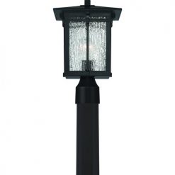 Outlet ❤️ Patriot Lighting® Wren Matte Black Post Light 🤩 -Patriot Lighting Sales MND2523D 4