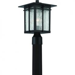 Outlet ❤️ Patriot Lighting® Wren Matte Black Post Light 🤩 -Patriot Lighting Sales MND2523D 5