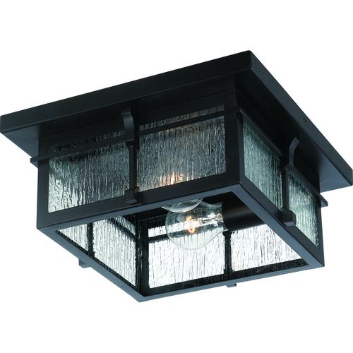 Budget 💯 Patriot Lighting® Wren Matte Black 2-Light Outdoor Flush Mount Ceiling Light 😍 6 Budget 💯 Patriot Lighting® Wren Matte Black 2-Light Outdoor Flush Mount Ceiling Light 😍 - Image 4