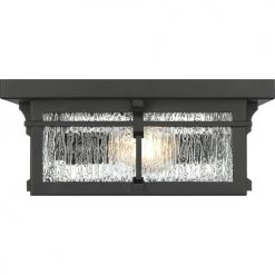 Budget 💯 Patriot Lighting® Wren Matte Black 2-Light Outdoor Flush Mount Ceiling Light 😍 13 Budget 💯 Patriot Lighting® Wren Matte Black 2-Light Outdoor Flush Mount Ceiling Light 😍 -Patriot Lighting Sales MND2523E 5