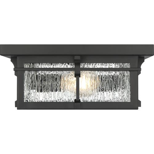 Budget 💯 Patriot Lighting® Wren Matte Black 2-Light Outdoor Flush Mount Ceiling Light 😍 7 Budget 💯 Patriot Lighting® Wren Matte Black 2-Light Outdoor Flush Mount Ceiling Light 😍 - Image 5