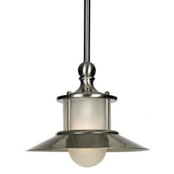 Best Pirce 👏 Patriot Lighting® Rae Brushed Nickel 1-Light Mini Pendant 😍