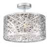 Hot Sale 🔥 Patriot Lighting® Elegant Home Braylen Chrome 5-Light Semi-Flush Mount Ceiling Light 😍 -Patriot Lighting Sales MND3381A