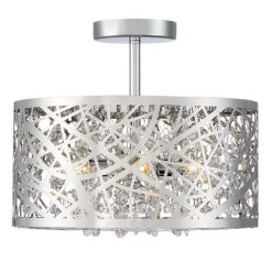 Hot Sale 🔥 Patriot Lighting® Elegant Home Braylen Chrome 5-Light Semi-Flush Mount Ceiling Light 😍 9 Hot Sale 🔥 Patriot Lighting® Elegant Home Braylen Chrome 5-Light Semi-Flush Mount Ceiling Light 😍 -Patriot Lighting Sales MND3381A 4