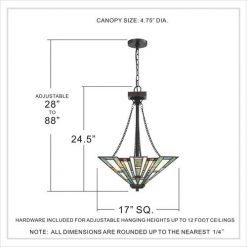 Cheap ⭐ Patriot Lighting Elegant Home Patriot Lighting® Elegant Home Trysta Valiant Bronze 3-Light Pendant 😉 -Patriot Lighting Sales MND4146A DIM