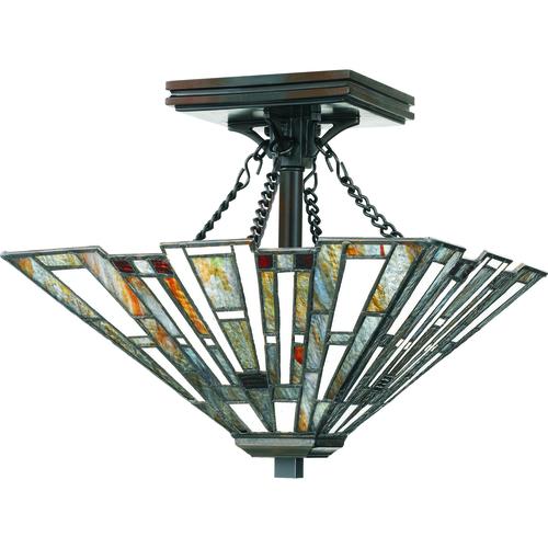 Hot Sale 🥰 Patriot Lighting Elegant Home Patriot Lighting® Elegant Home Trysta Bronze 2-Light Semi-Flush Mount Ceiling Light 😀 4 Hot Sale 🥰 Patriot Lighting Elegant Home Patriot Lighting® Elegant Home Trysta Bronze 2-Light Semi-Flush Mount Ceiling Light 😀 - Image 2