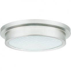 New 🔥 Patriot Lighting® Devin Brushed Nickel Integrated LED Flush Mount Ceiling Light ✨ -Patriot Lighting Sales MND4157A1 2