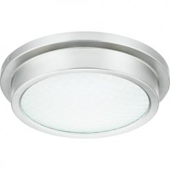 New 🔥 Patriot Lighting® Devin Brushed Nickel Integrated LED Flush Mount Ceiling Light ✨ -Patriot Lighting Sales MND4157A1 3