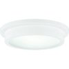Promo ❤️ Patriot Lighting® Devin Matte White Integrated LED Flush Mount Ceiling Light 😍 -Patriot Lighting Sales MND4157A2