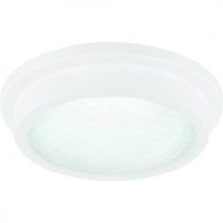 Promo ❤️ Patriot Lighting® Devin Matte White Integrated LED Flush Mount Ceiling Light 😍 -Patriot Lighting Sales MND4157A2 3