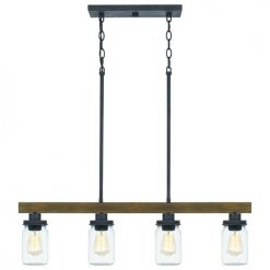 New ❤️ Patriot Lighting® Wheland Matte Black 4-Light Island Light 🔔 8 New ❤️ Patriot Lighting® Wheland Matte Black 4-Light Island Light 🔔 -Patriot Lighting Sales MND4244B 3