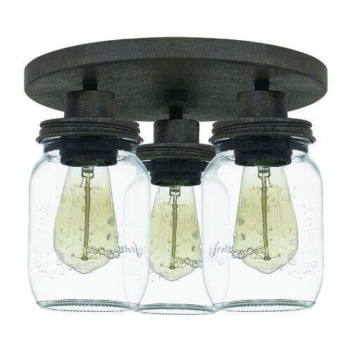 Top 10 ✨ Patriot Lighting® Wheland Matte Black 3-Light Semi-Flush Mount Ceiling Light 💯 4 Top 10 ✨ Patriot Lighting® Wheland Matte Black 3-Light Semi-Flush Mount Ceiling Light 💯 - Image 2