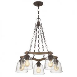 Best Sale 🌟 Patriot Lighting® Elegant Home Astaria 5-Light Matte Black & Faux Wood Chandelier 🛒 12 Best Sale 🌟 Patriot Lighting® Elegant Home Astaria 5-Light Matte Black & Faux Wood Chandelier 🛒 -Patriot Lighting Sales MND4326A 4