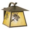 New 👏 Patriot Lighting® Whitebark Olde World Patina Outdoor Wall Light 🧨 -Patriot Lighting Sales OW50513OA