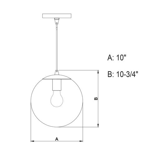 Buy 🛒 Patriot Lighting® 630 Series Black Iron Pendant 👏 7 Buy 🛒 Patriot Lighting® 630 Series Black Iron Pendant 👏 - Image 5