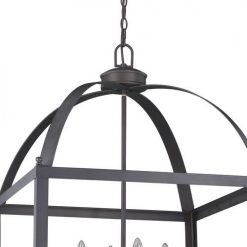 Budget 🔥 Patriot Lighting® Juliet Architectural Bronze 8 Light Pendant ✔️ -Patriot Lighting Sales P0219 1