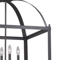 Budget 🔥 Patriot Lighting® Juliet Architectural Bronze 8 Light Pendant ✔️ -Patriot Lighting Sales P0219 3