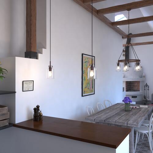 Best Pirce 🌟 Patriot Lighting® Milone Rustic Bronze Mini Pendant 😉 6 Best Pirce 🌟 Patriot Lighting® Milone Rustic Bronze Mini Pendant 😉 - Image 4